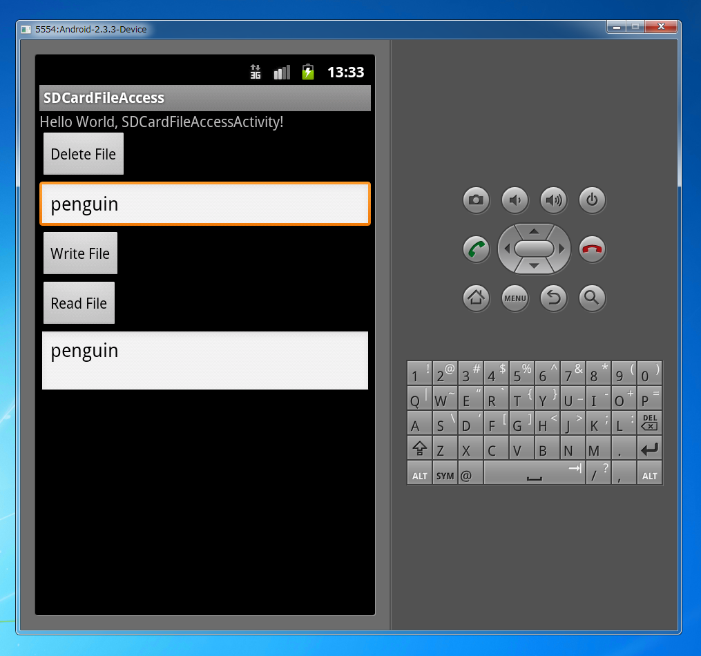 Android Java Sdカードのファイルの読み込みと書き込み Sdカード内のファイルの読み書き Ipentec