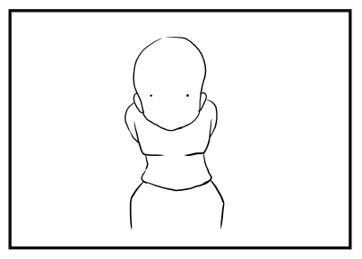 前傾姿勢の描き方 前傾しているポーズの描きかた 漫画 イラストの人物キャラクター描画 Tips