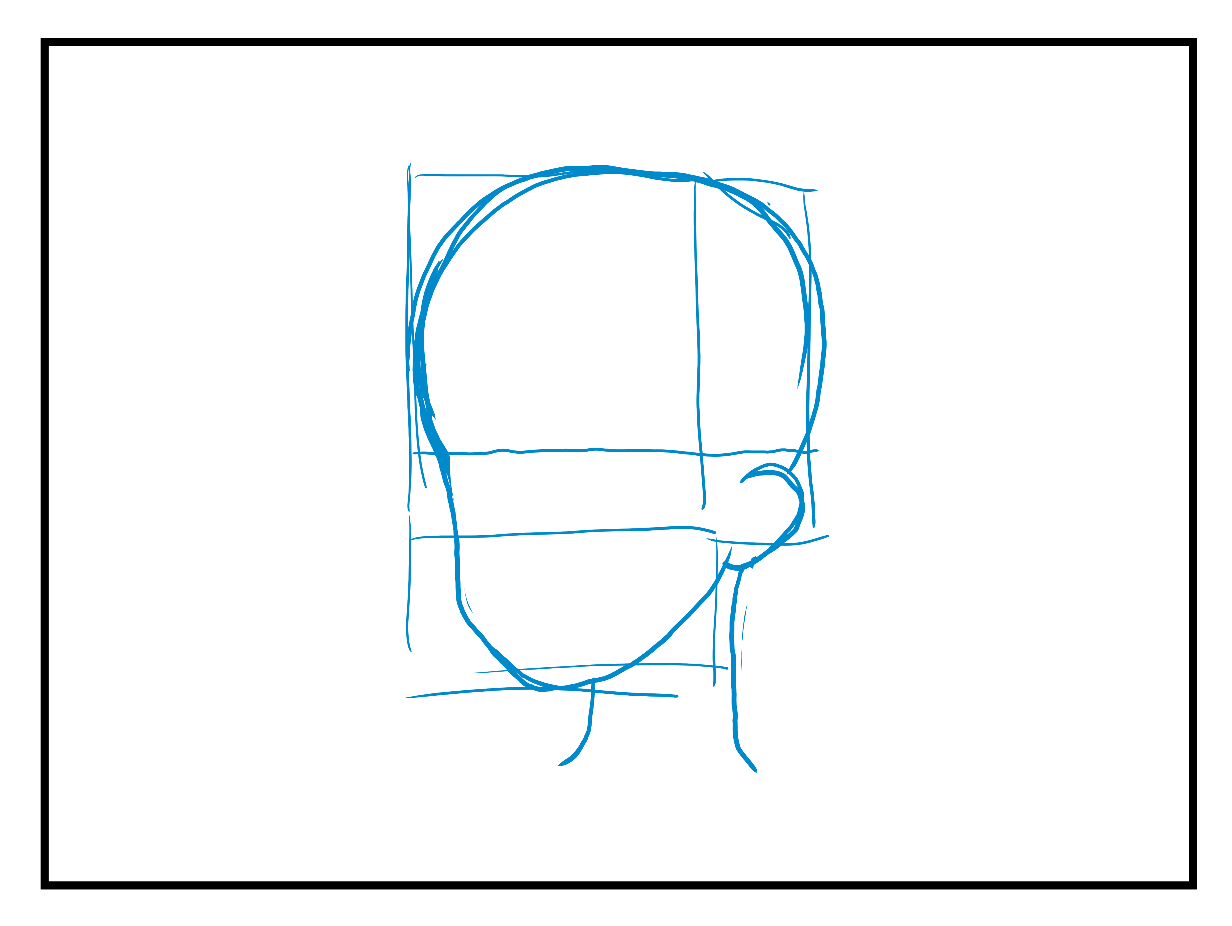 耳の大きさと位置について 漫画 イラストの人物キャラクター描画 Tips