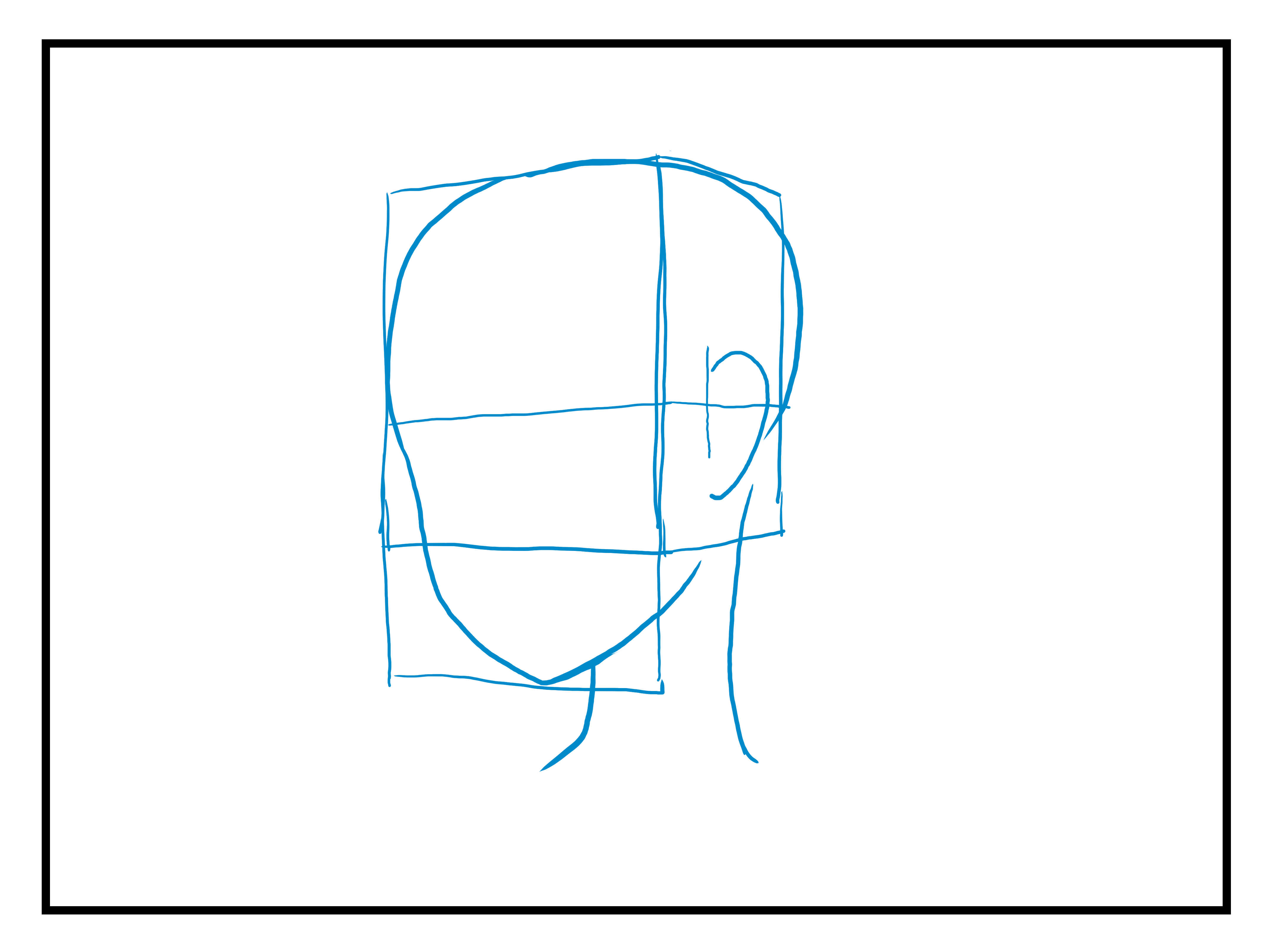 顔のパーツの配置について 顔の描き方 イラスト 人物 Ipentec