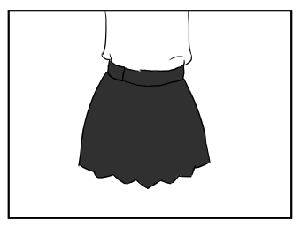スカートの描き方 漫画 イラストの人物キャラクター描画 Tips