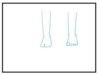 つま先の描き方 足先の描き方 漫画 イラストの人物キャラクター描画 Tips