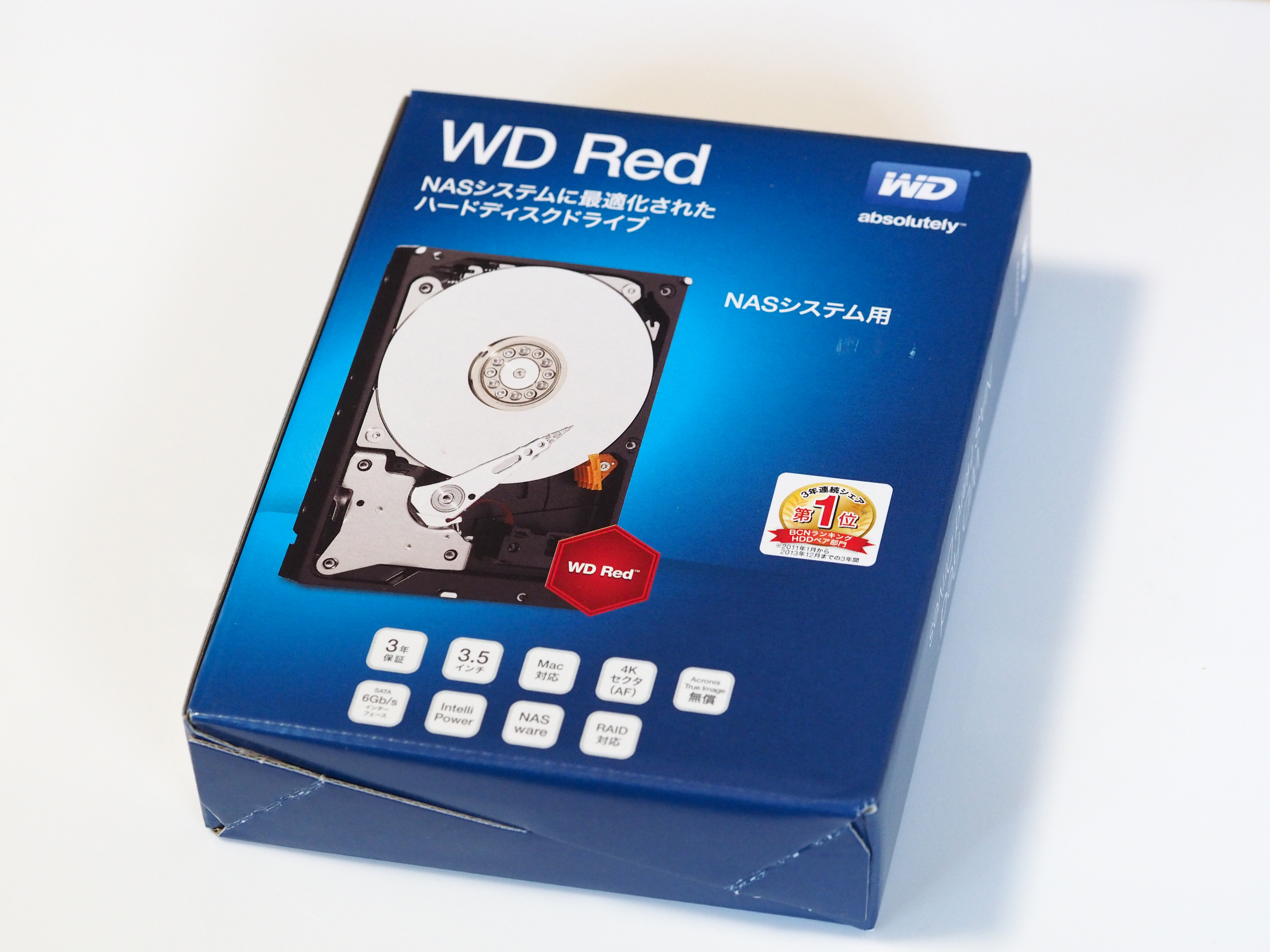 Western Digital WD60EFRX (6TB)のレビュー - パフォーマンス 読み書き 