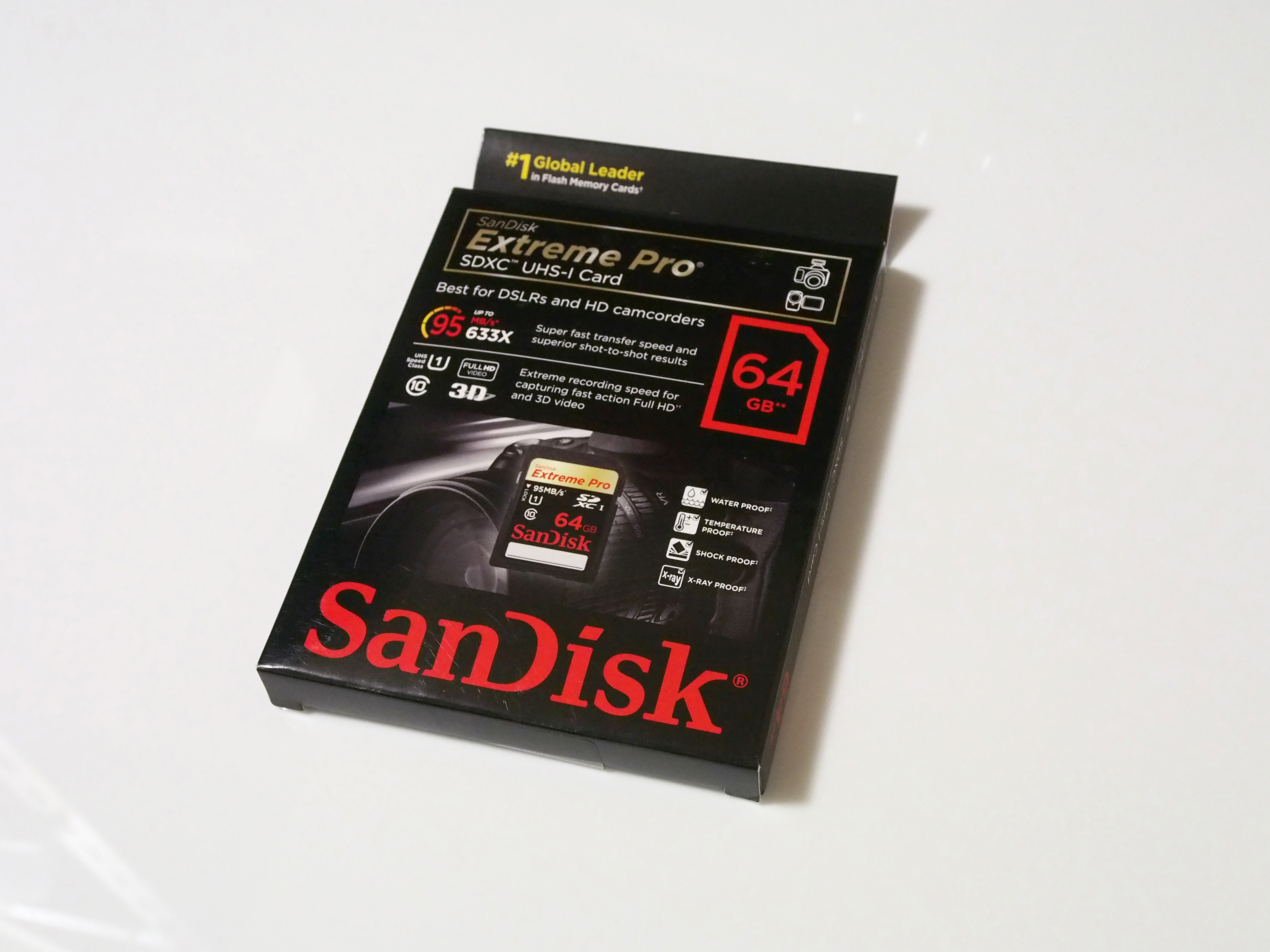 SANDISK (サンディスク) 64GB SDXCカード Extreme Pro SDSDXPA-064G-X46 のレビュー | iPentec