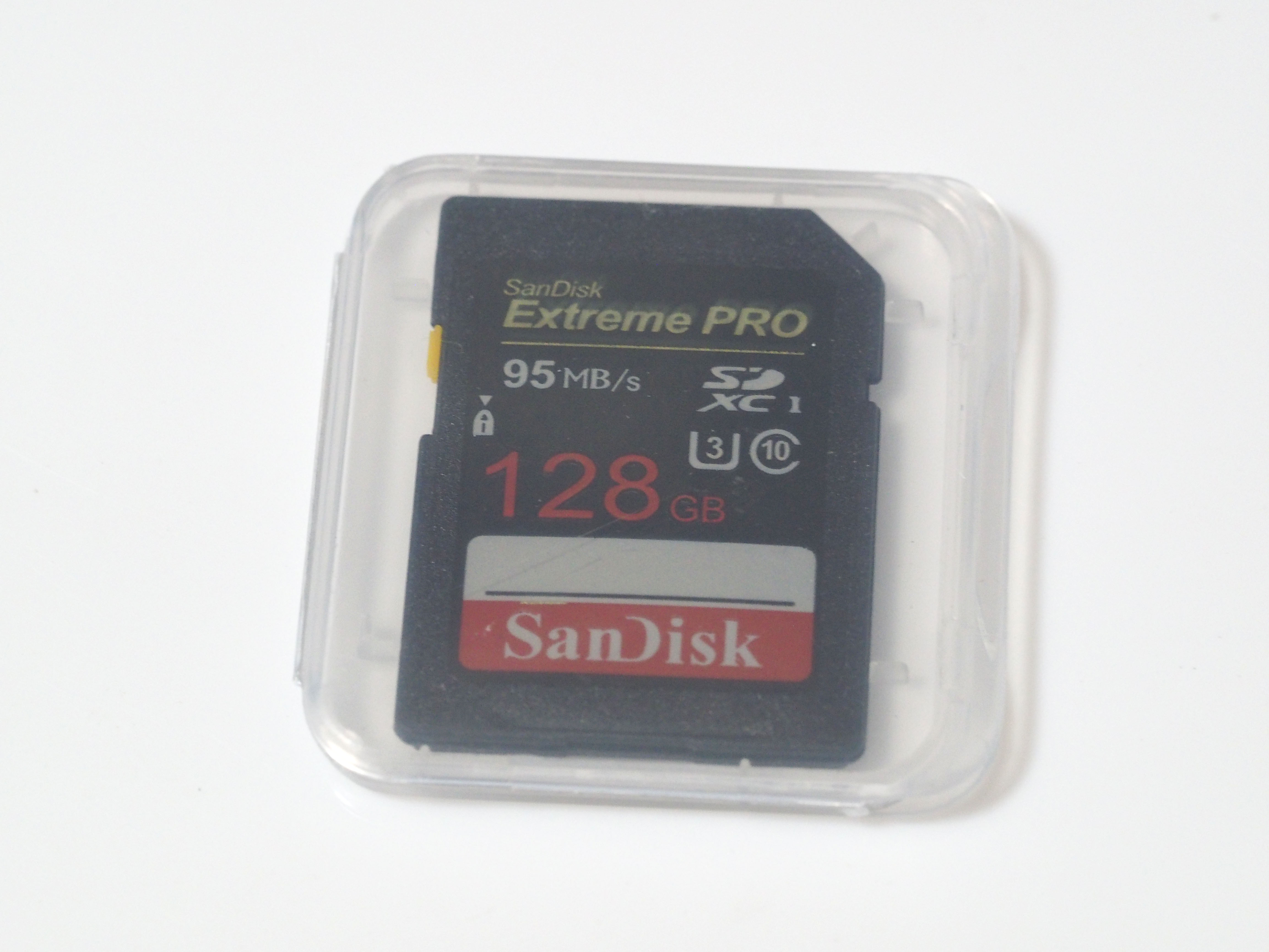 SANDISK (サンディスク) 128GB SDXCカード Extreme Pro SDSDXPA-128G-JU3 のレビュー | iPentec