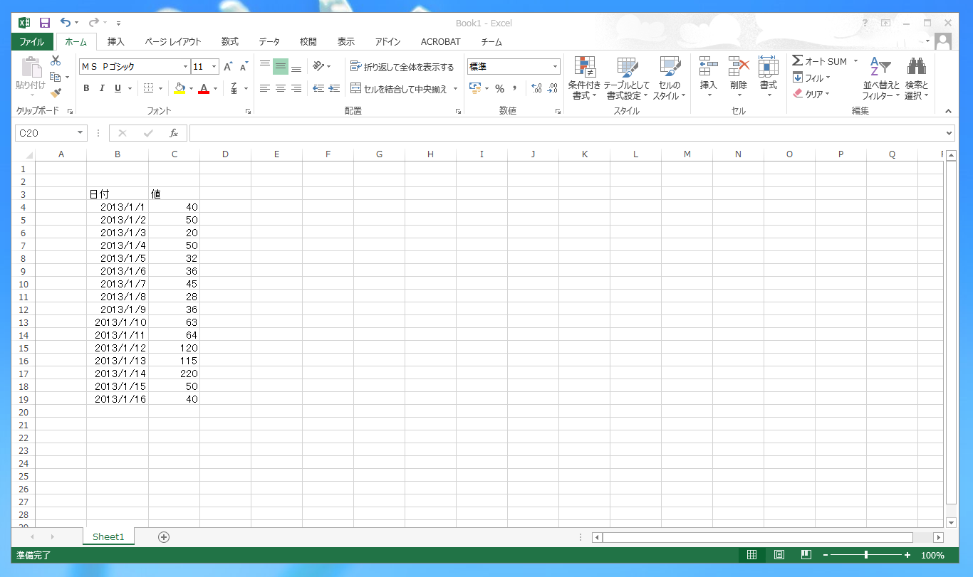 グラフの範囲を自動更新する Excelの使い方