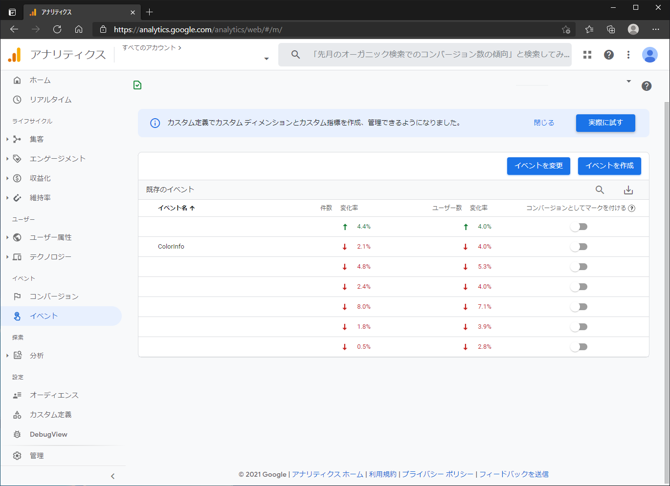 Google Analytics V4 のカスタム ディメンションの作成とレポートの表示 Ipentec