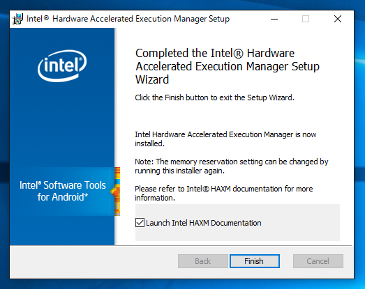 Intel haxm is required. Установка Intel. HAXM.