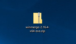 Winmergeをインストールする