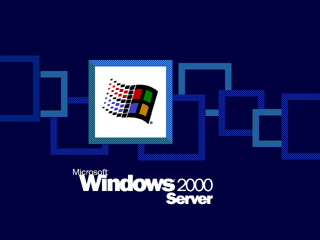 Windows 2000 Professional Server の壁紙